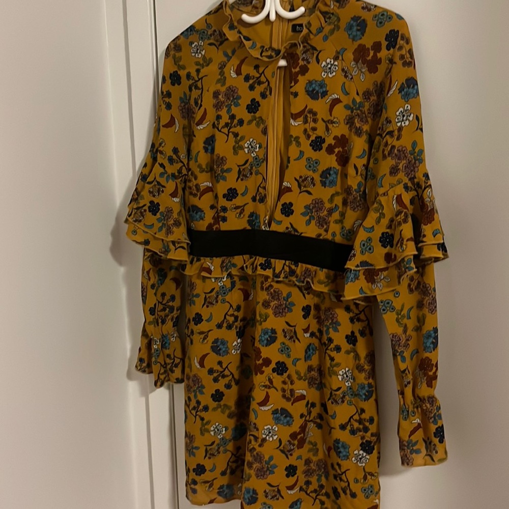 Boohoo dress, wedding guest, garden party